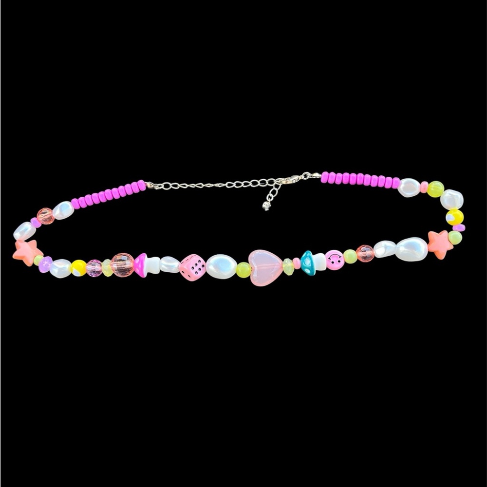 Nordstrom Charm Beaded Necklace